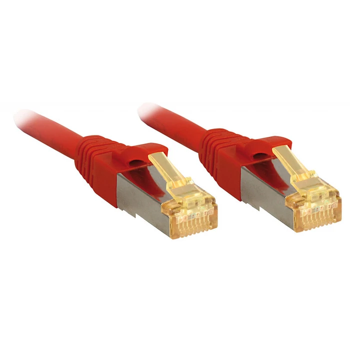 Καλώδιο Δικτύου Lindy Cat6A S/FTP LSOH Cat7 Raw Red 7.50m