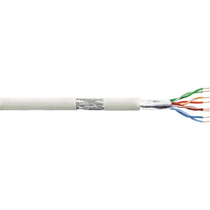 Καλώδιο Δικτύου Logilink CAT6 U/UTP AWG24 100.00m White Econline