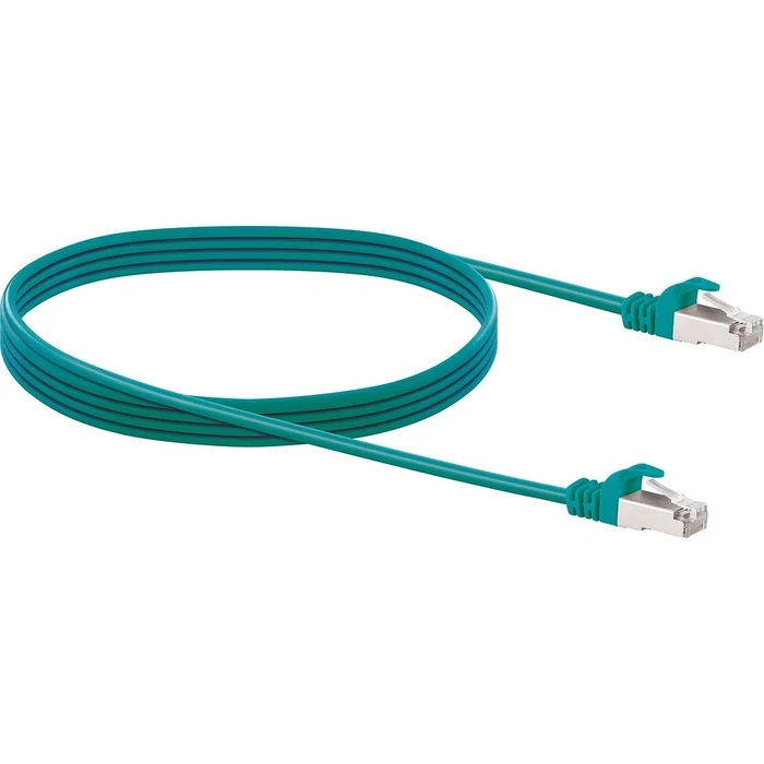 Καλώδιο Δικτύου Schwaiger CAT6 SF/UTP M/M 2,00m turquoise