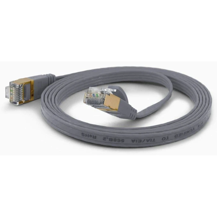 Καλώδιο Δικτύου Wantec FTP CAT6 q=1,6x6,5mm 0,50m Gray