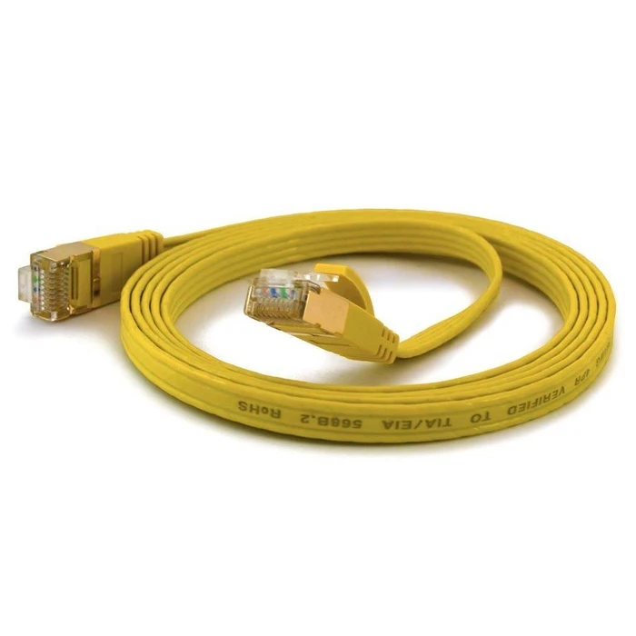 Καλώδιο Δικτύου Wantec FTP CAT6 q=1,6x6,5mm 1,00m Yellow