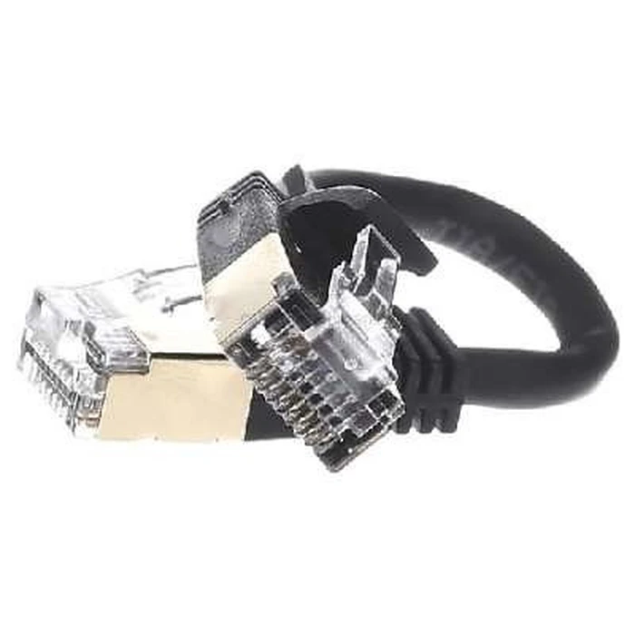 Καλώδιο Δικτύου Wantec SSTP CAT7 Ste. CAT6a d=4mm 0,20m Black