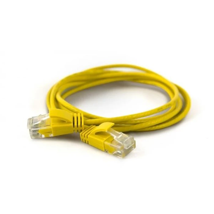 Καλώδιο Δικτύου Wantec SSTP CAT7 Ste. CAT6a d=4mm 2,00m Yellow