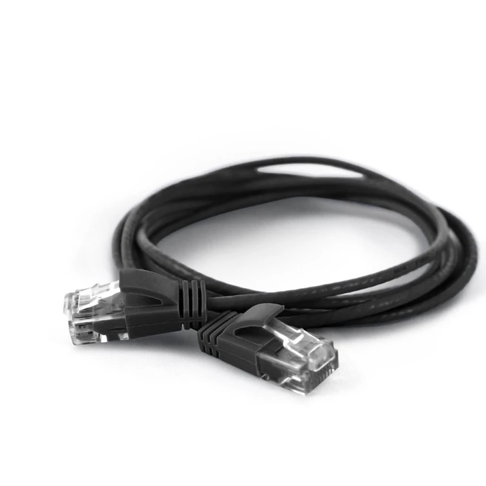 Καλώδιο Δικτύου Wantec UTP CAT6a d=2,8mm 0,25m Black