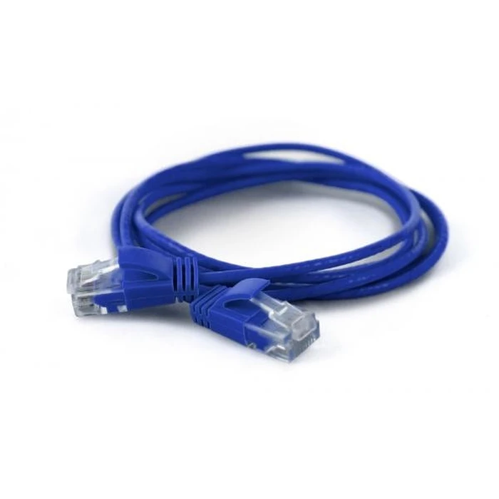 Καλώδιο Δικτύου Wantec UTP CAT6a d=2,8mm 0,25m Blue