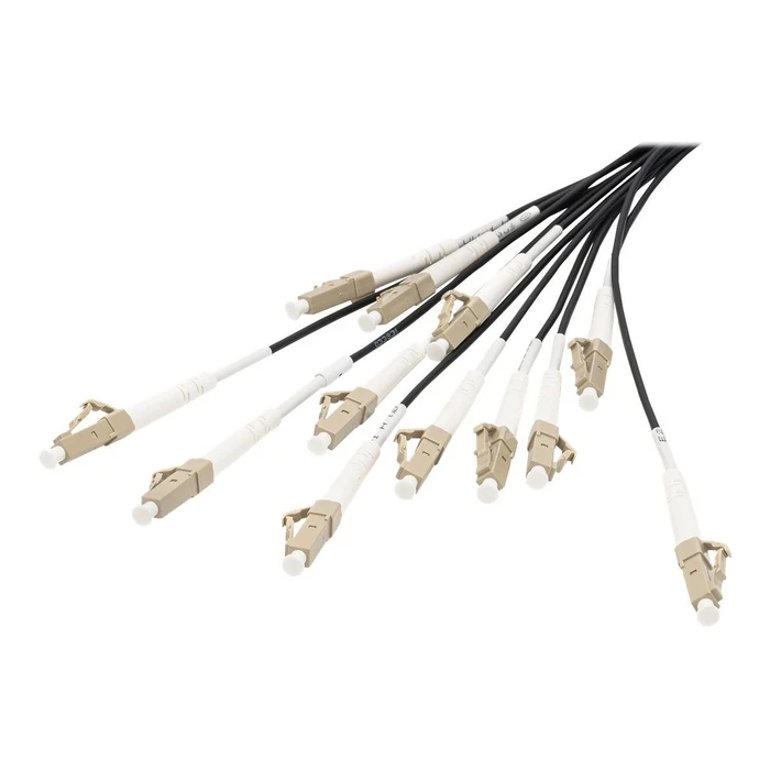 Καλώδιο Οπτικής Ίνας Digitus LWL LC->UPC 30m Pre-Assembled OM4 12