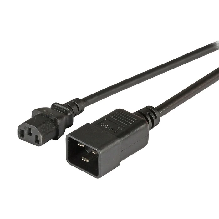 Καλώδιο Τροφοδοσίας EFB Cold C20 180°-C13 180°,sw,1.8m,3x1.00mm