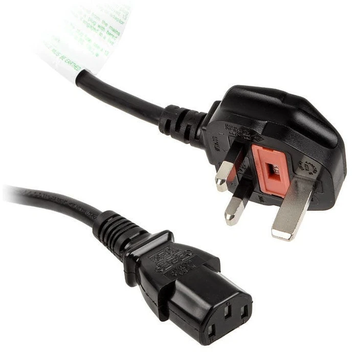 Καλώδιο Τροφοδοσίας Equip IEC UK-BS1363 -> C13 10m M/F Black