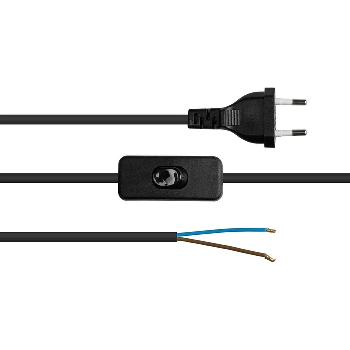 Καλώδιο Τροφοδοσίας Goodconnections Euro to open end schw. 1,5m