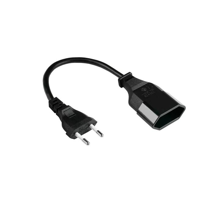 Καλώδιο Τροφοδοσίας Goodconnections Euro-extension Typ C Black 0,2m