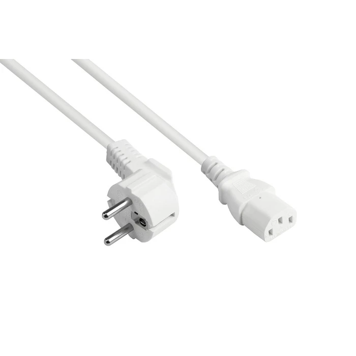 Καλώδιο Τροφοδοσίας Goodconnections protective-Plug gew.- C13 White 2,5m