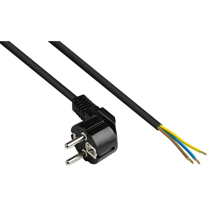 Καλώδιο Τροφοδοσίας Goodconnections protective-St. gew. open end schw. 5m