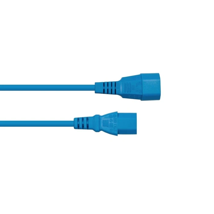 Καλώδιο Τροφοδοσίας Kabelmeister IEC C14 to C14 Blue 5m