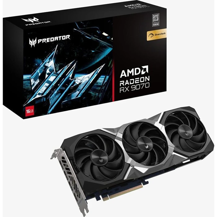 Κάρτα Γραφικών Acer PREDATOR BiFrost AMD RX9070 OC 16GB GDDR6 1xHDMI/3xDP
