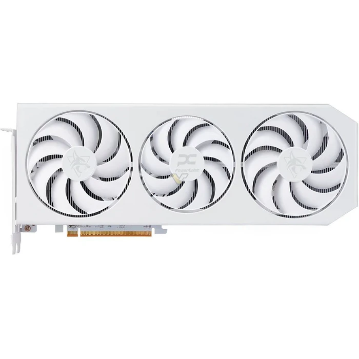 Κάρτα Γραφικών Powercolor Radeon RX9070XT Hellhound Spectral White OC 16GB