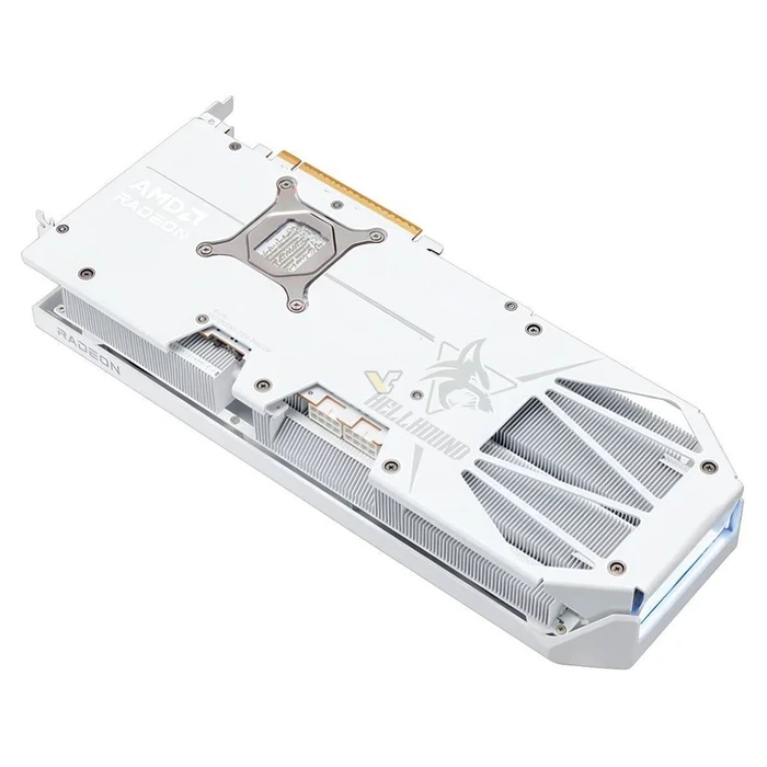 Κάρτα Γραφικών Powercolor Radeon RX9070XT Hellhound Spectral White OC 16GB