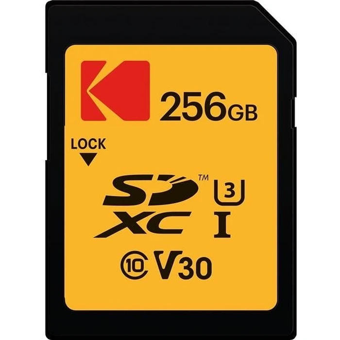 Κάρτα Μνήμης SD 256GB Kodak UHS-I U3 V30 Ultra