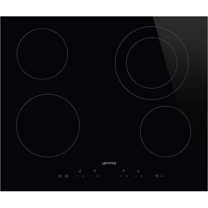 Κεραμική Εστία Smeg Electric hob SE364ETD bk