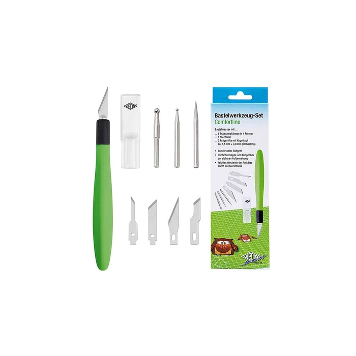 Κοπίδι Wedo Craft Tool Set Comfortline apple Green