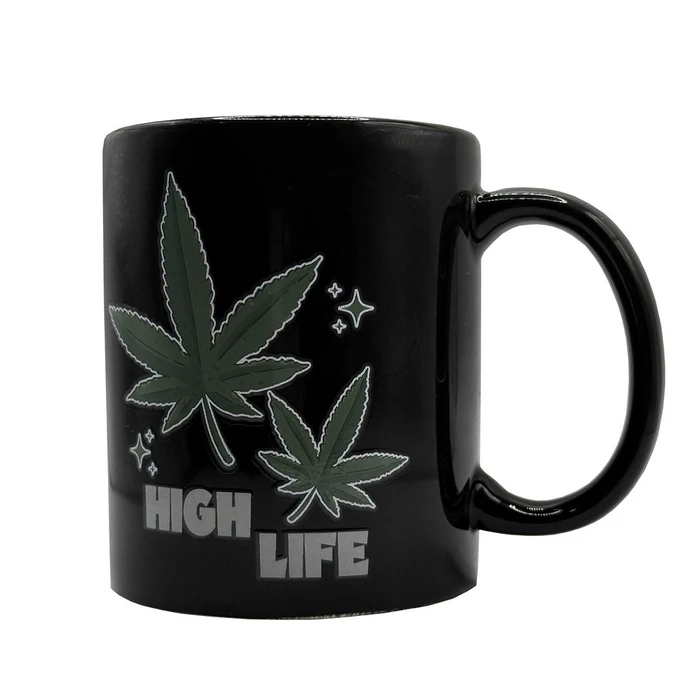 Κούπα Mad Monkey - Tasse "High Life Weed" - with color change
