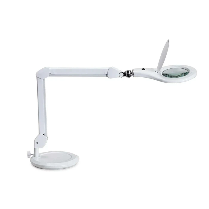 Λάμπα Μεγεθυντικός Maul LED Makro with stand White