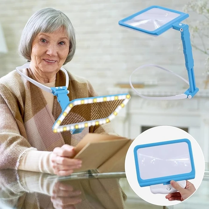 Λάμπα Μεγεθυντικός Realpower LED HL-1, rectangular LED reading for hanging