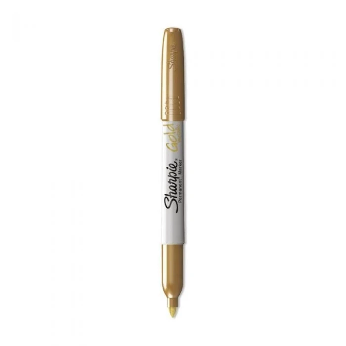 Μαρκαδόροι Sharpie Metallic Marker 1.4mm gold 12 pieces in box
