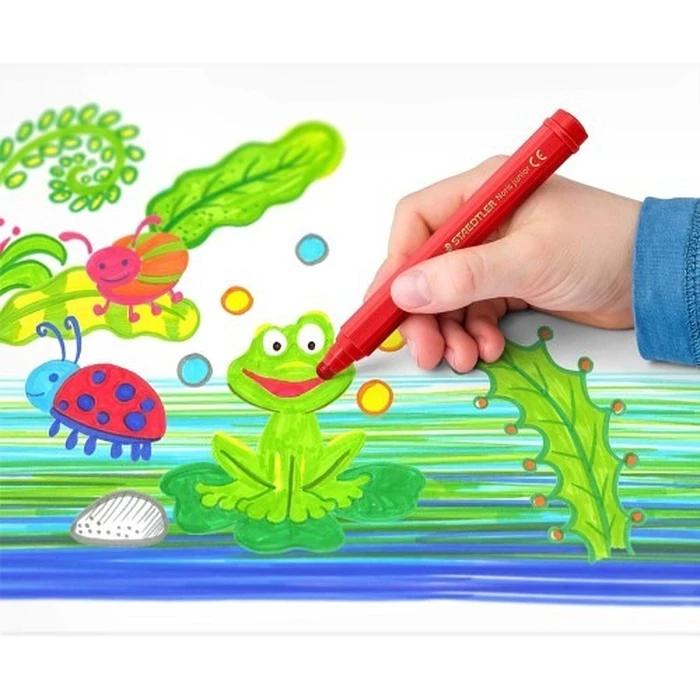 Μαρκαδόροι Staedtler Fasermaler Noris junior Jumbo 6er-Set