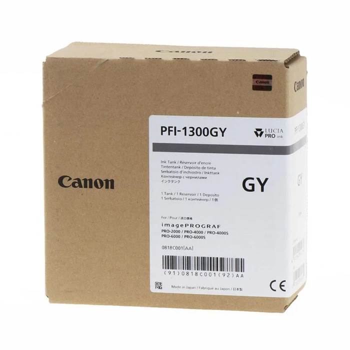 Μελάνι Canon PFI-1300PGY photo grey