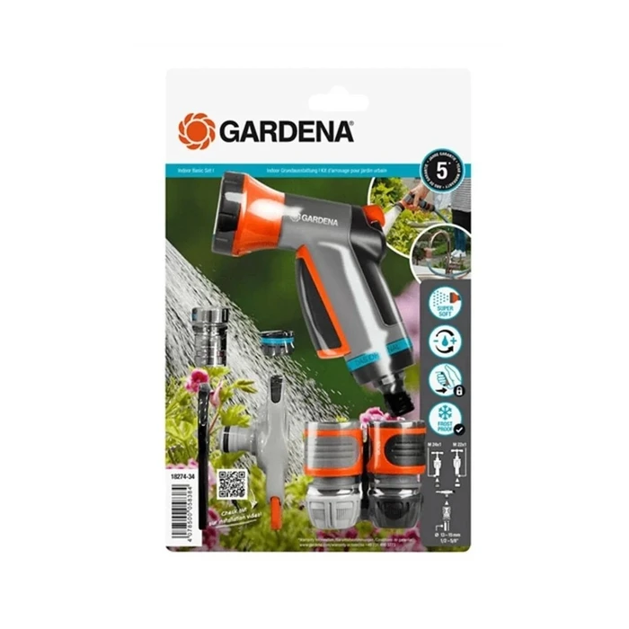 Πιστόλι Νερού Gardena Indoor Basic Equipment