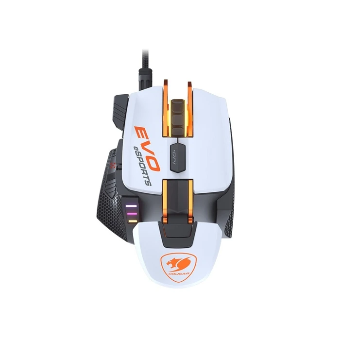 Ποντίκι Gaming Cougar 700M EVO eSports,Kabel,White/Black