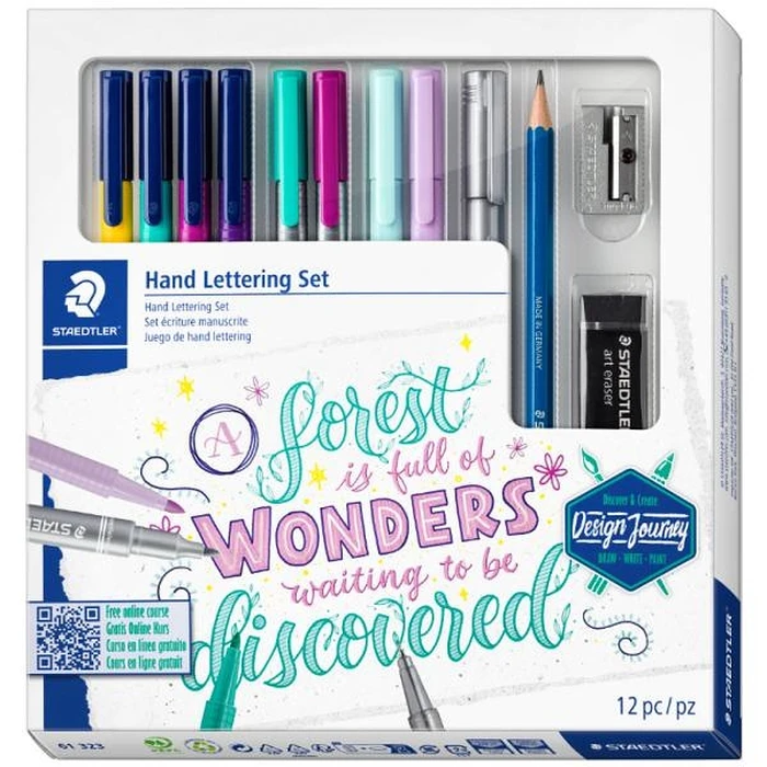 Σετ Γραφικής Ύλης Staedtler Hand Lettering Set 100% PEFC
