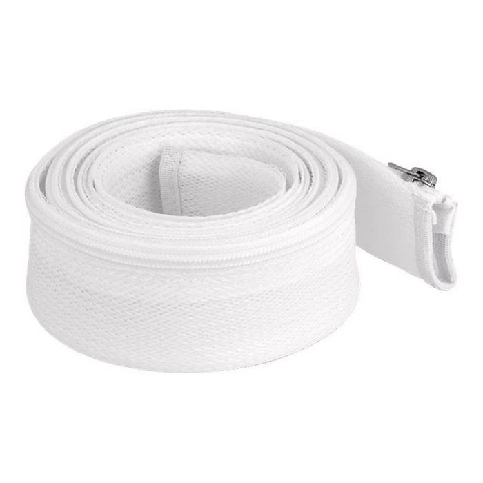 Σπιράλ Καλωδίων Delock braided sleeving with zipper 2 mx 50 mm white