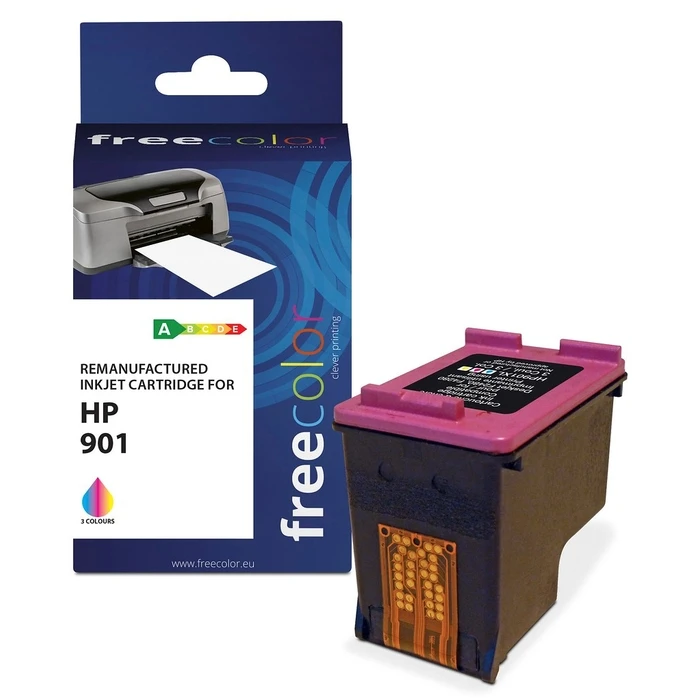 Μελάνι Συμβατό Freecolor HP 901XL color printhead remanufactured