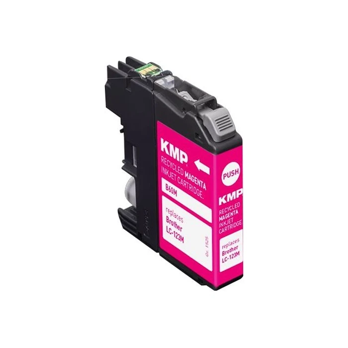 Μελάνι Συμβατό KMP Brother LC-123M 600 S. Magenta remanufactured