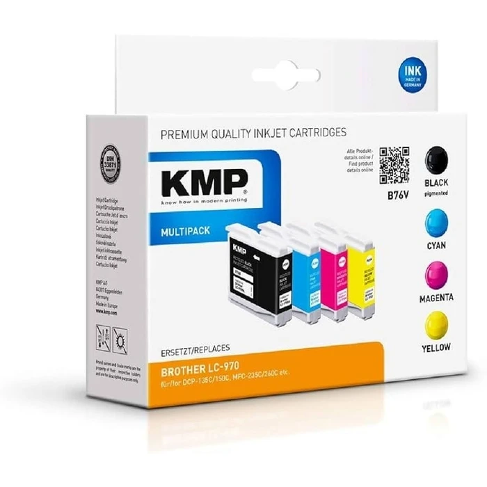 Μελάνι Συμβατό KMP Brother LC-970VALBP Multip. 300-350S. B76V