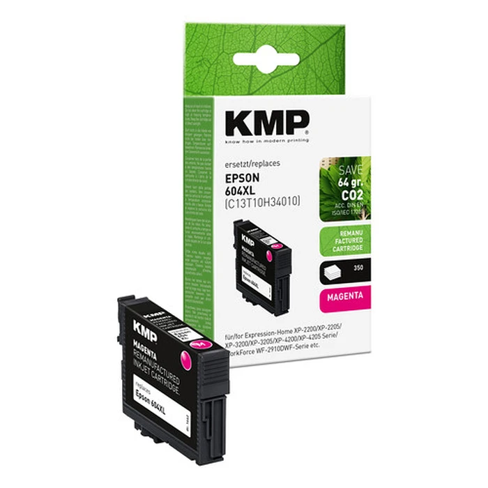 Μελάνι Συμβατό KMP Epson 604XL (T10H3) Magenta 350 S. 5ml remanufactured