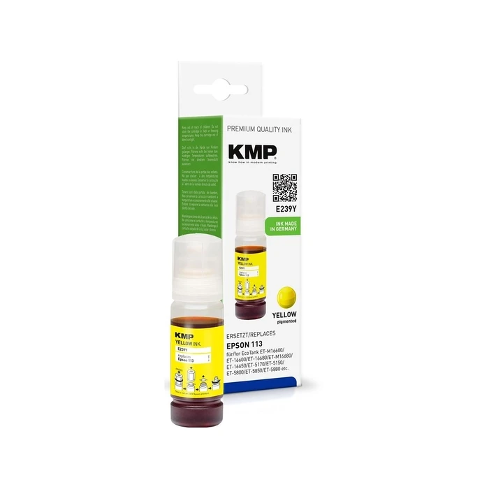 Μελάνι Συμβατό KMP Epson T06B4 Yellow 6000 Seiten E239Y remanufactured