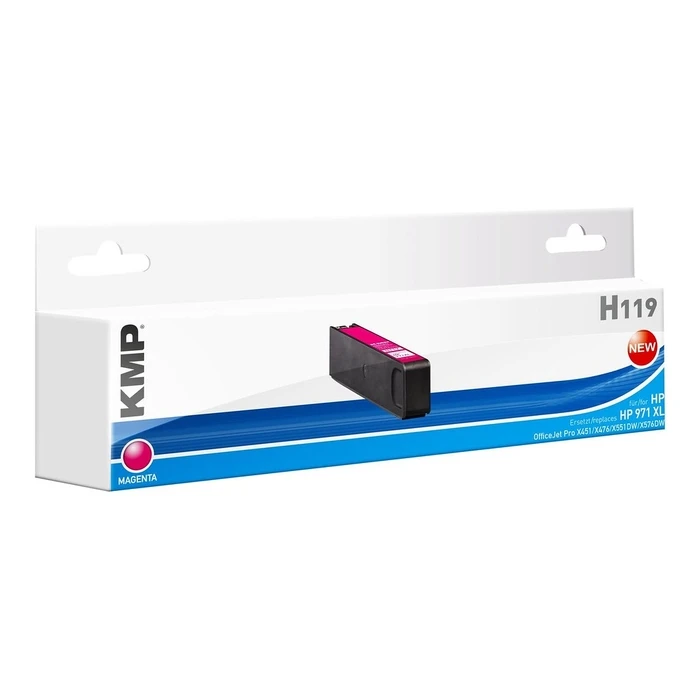 Μελάνι Συμβατό KMP HP CN627AE NR.971XL Magenta 6600 S. H119 refilled