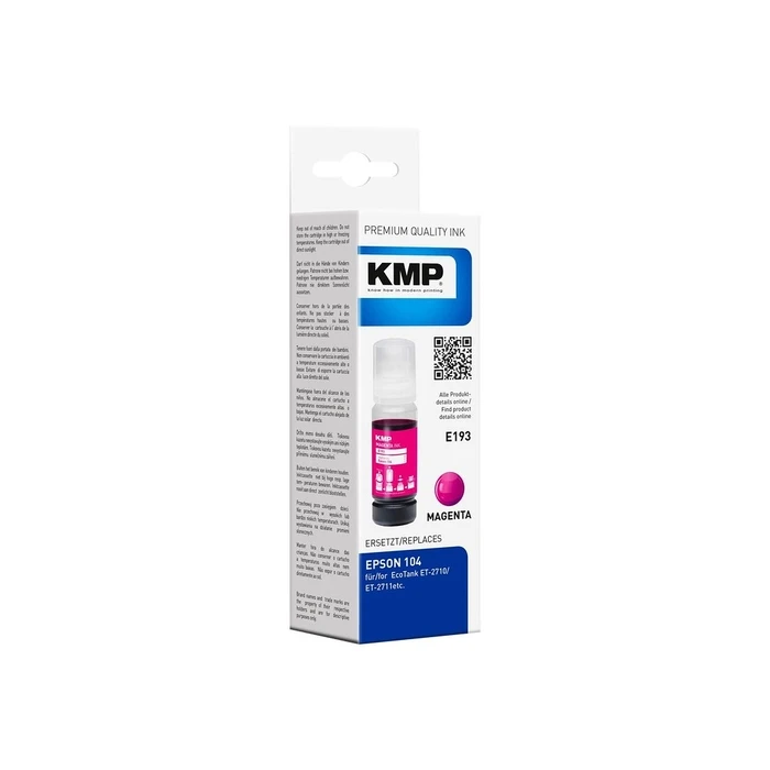 Μελάνι Συμβατό KMP Tinte EcoTank T00P3 8000 S. Magenta remanufactured