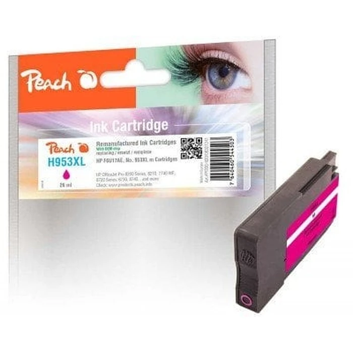 Μελάνι Συμβατό Peach HP Nr.953XL Magenta with OEM Chip remanufactured