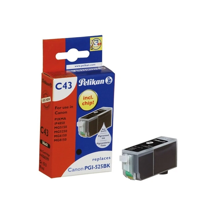 Μελάνι Συμβατό Pelikan Canon C43 PGI525 bk Black compatible