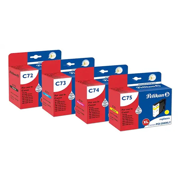 Μελάνι Συμβατό Pelikan Canon PGI-2500XL Multi Pack B/C/M/Y