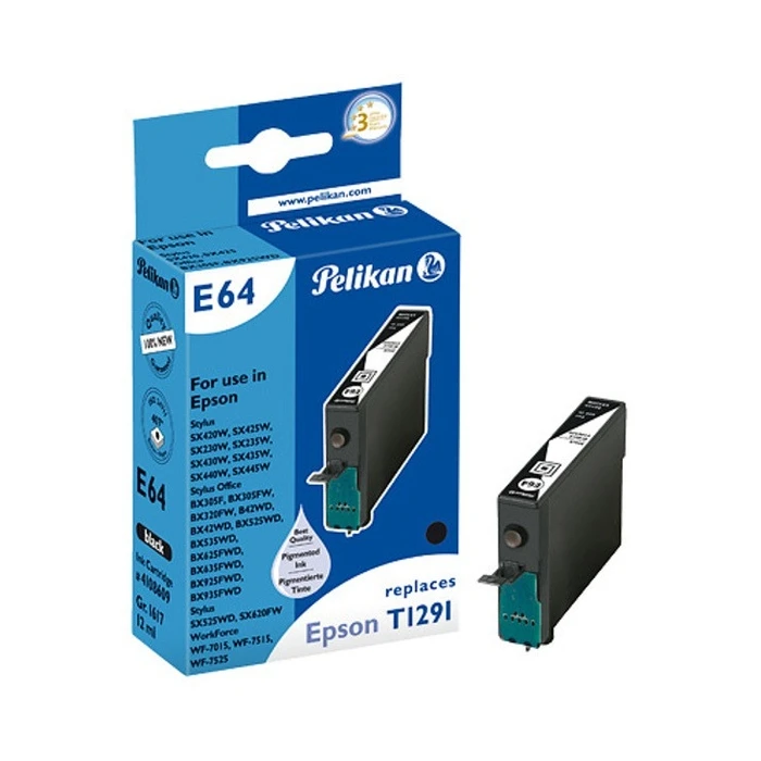 Μελάνι Συμβατό Pelikan Epson E64 T1291 Black compatible
