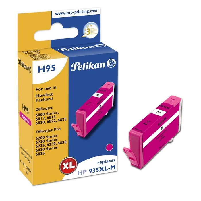 Μελάνι Συμβατό Pelikan HP H95 C2P25AE HP935XL Magenta remanufactured
