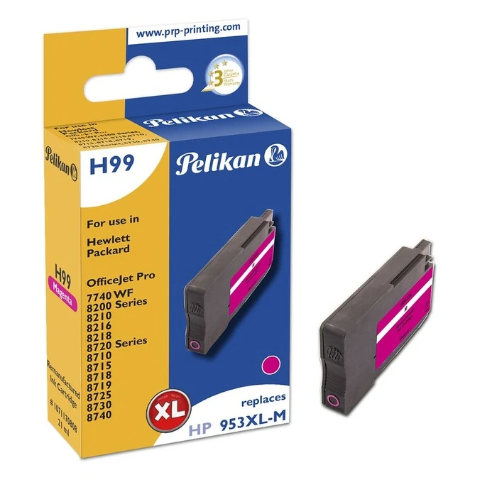 Μελάνι Συμβατό Pelikan HP H99 F6U17AE HP953XL Magenta remanufactured