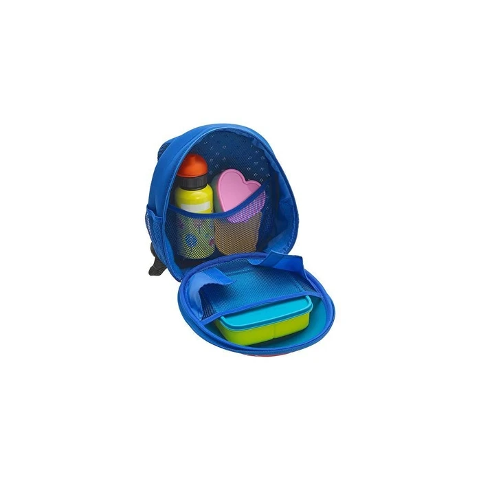 Σχολική Τσάντα Wedo Spider mesh pockets inside/outside RED