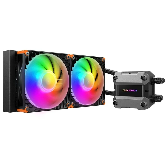 Υδρόψυξη Επεξεργαστή Cougar Poseidon Ultra 240, ARGB, Black