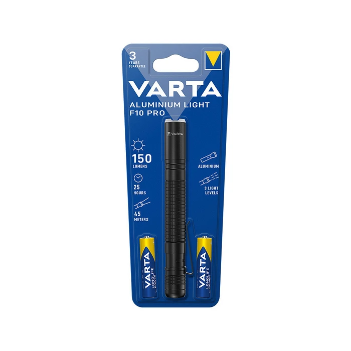 Φακός LED Varta Aluminium Light F10 Pro 2AAA