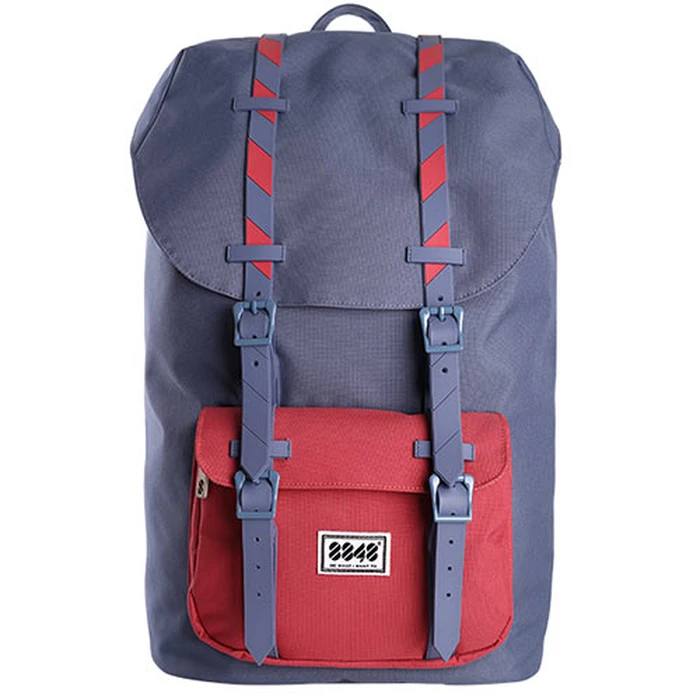 Τσάντα Laptop 8848 Travel Backpack 15,6' Unisex Waterproof BLUE/RED